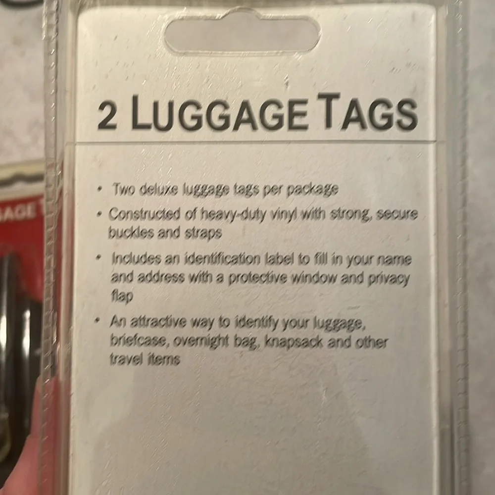 New Travel Smart Luggage Tags Bundle